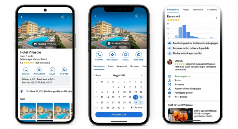 Esempio di Scheda Profilo Attività Hotel