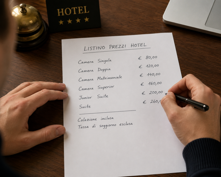 Tariffe e Prezzi per Hotel